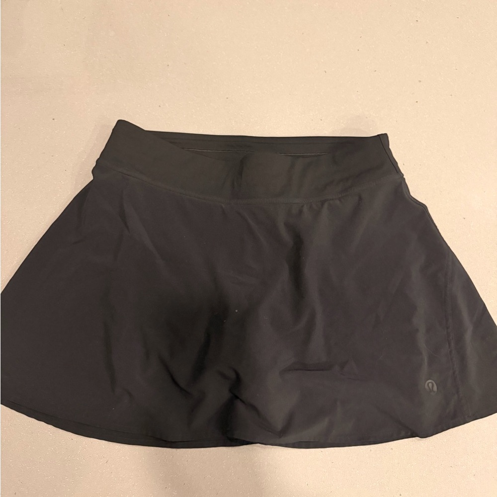 Lululemon Black Athletic Skirt